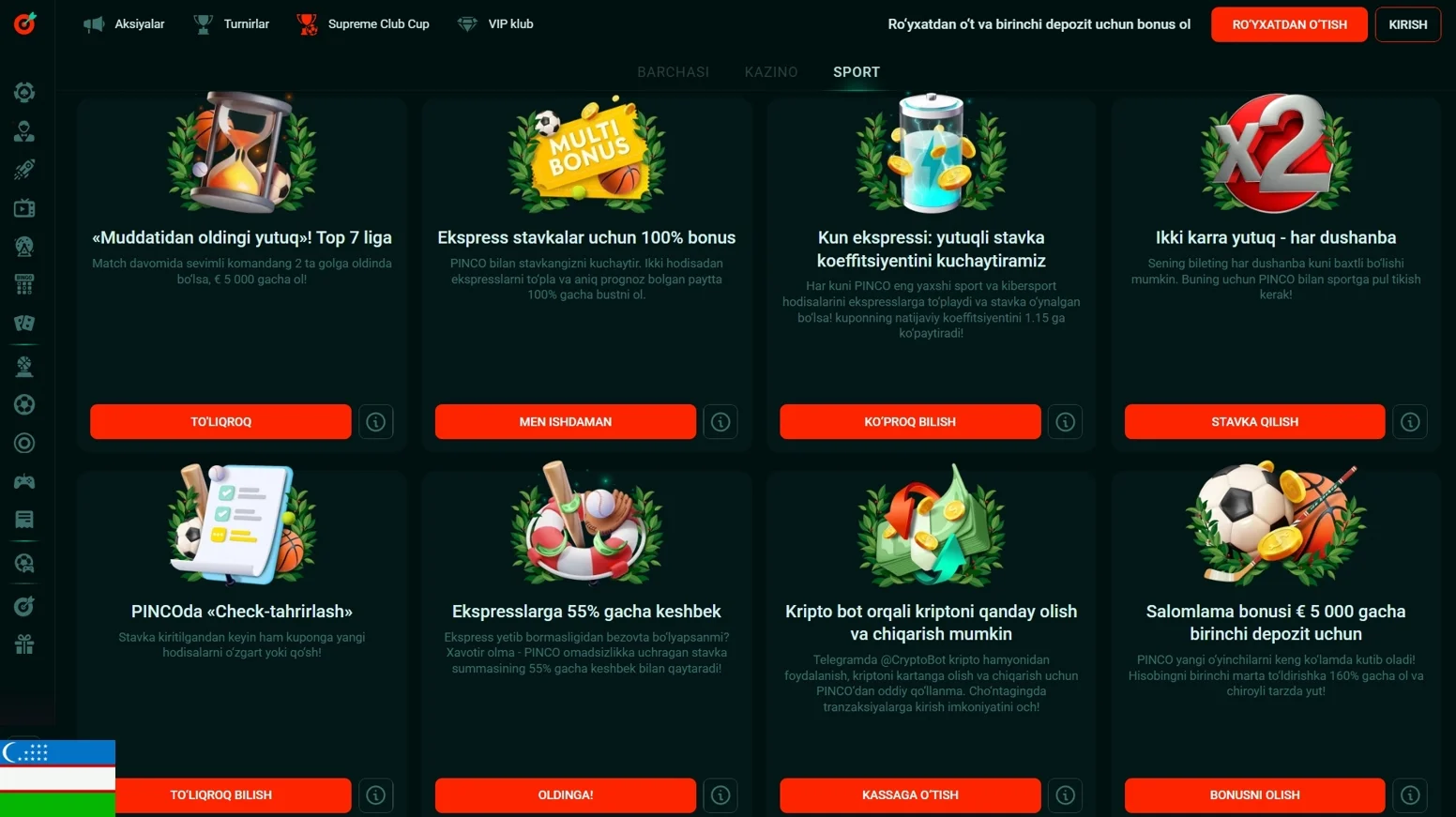 Pinap Bonusi